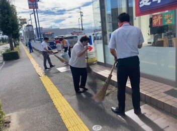清掃活動を行いました！
